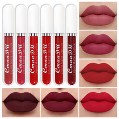 evpct labiales líquidos mate, conjunto de 6 tonos para looks versátiles y duraderos