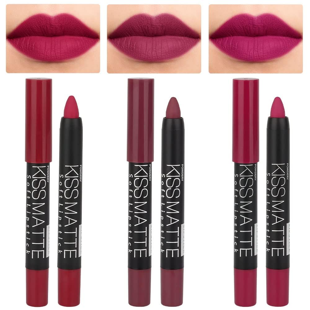 evpct labiales mate set 3 piezas para color duradero en el día a día