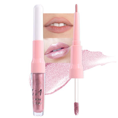 evpct lipset doble extremo delineador-labios, delineado preciso de larga duración