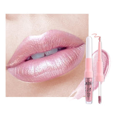 evpct lipset empaque frontal rosa claro, presentación elegante para regalo