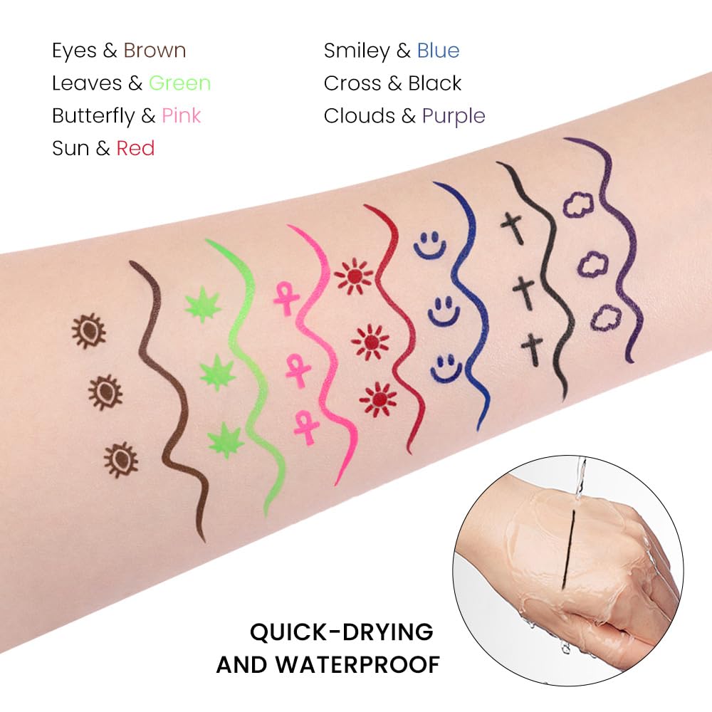 evpct Moon Stamp creates a blue celestial touch for dramatic evening looks.