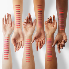 evpct paleta de colores nude marrón rojo, diversidad para looks diarios.