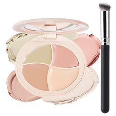 evpct paleta correctora con tonos desnudos para unificar tez y cubrir imperfecciones.
