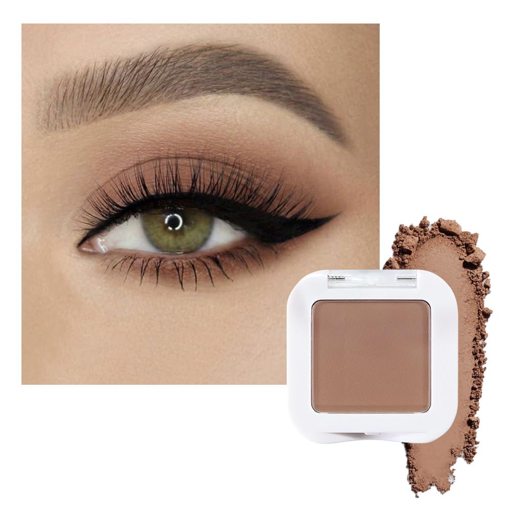 evpct Paleta sombras matte marrón natural para looks versátiles.