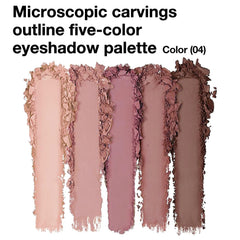 evpct paleta sombras ojos mate cacao para crear smokey suave.