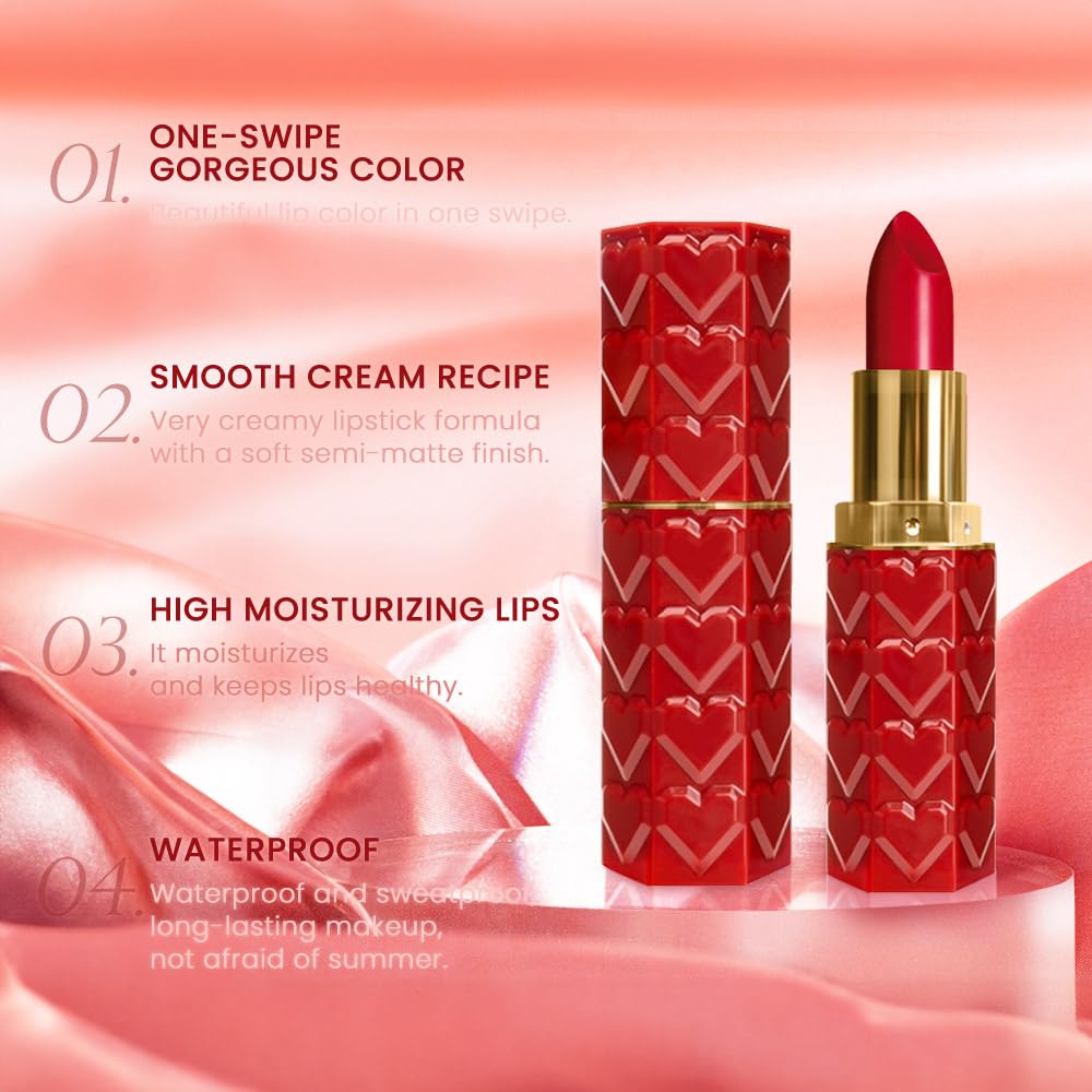 evpct empaque regalo elegante para presentar el set de labios.