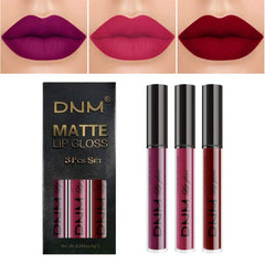 evpct conjunto de labiales mate de 3 piezas, tonos versátiles para uso diario.