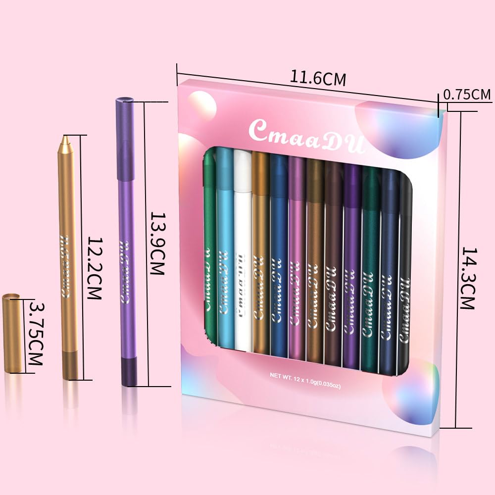 evpct soft blendable pigments create bold or subtle eye accents