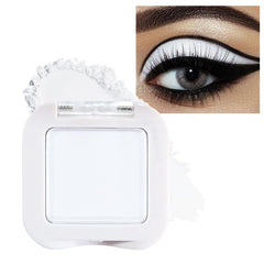 evpct sombra ojos blanca mate compacta: retoques rápidos con textura suave.