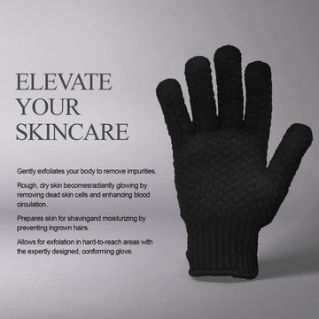 Evridwear guantes exfoliantes con lazo para colgar, secado fácil.