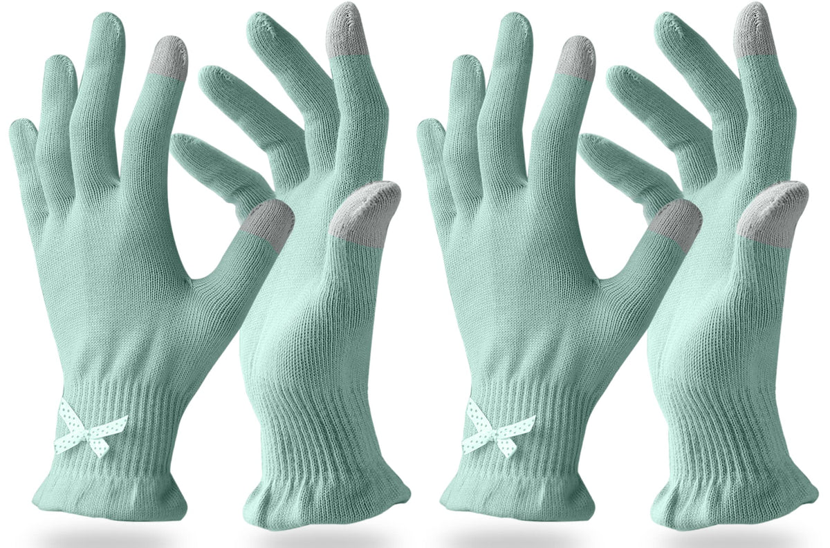 Guantes Evridwear de algodón hidratante nocturnos para manos secas, hidratan durante la noche.