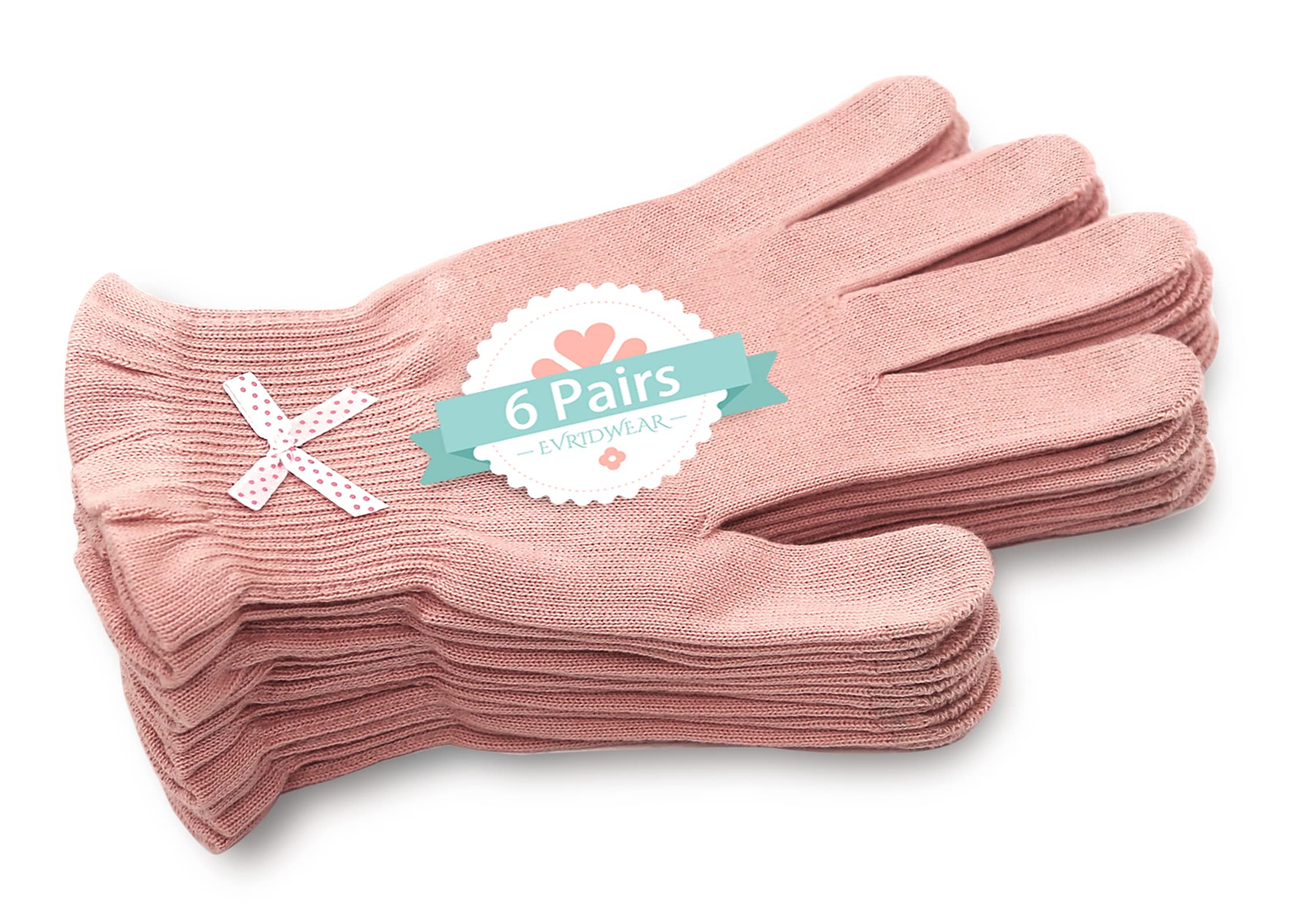 Guantes hidratantes Evridwear para dormir muestran textura suave y ayuda la hidratación nocturna.