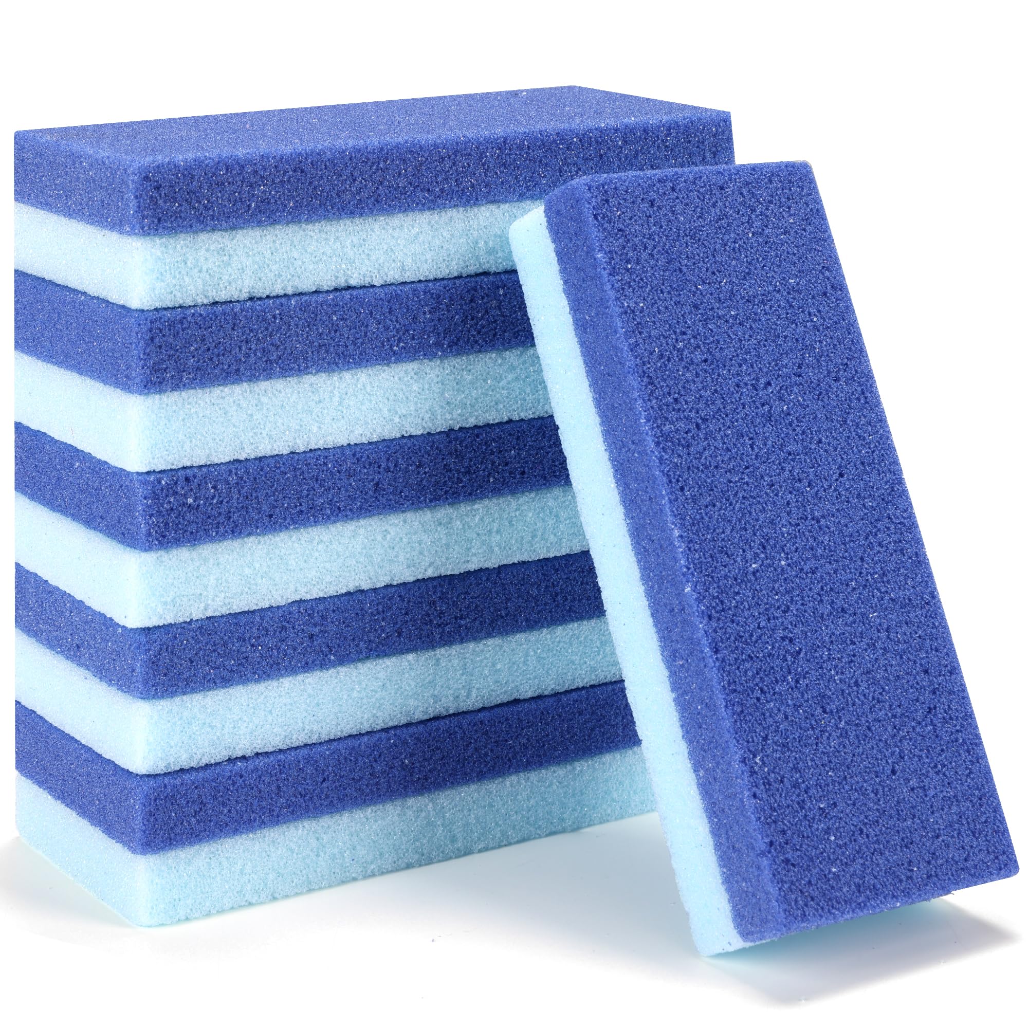 EWAGOA piedra pómez para pies, doble cara, exfoliación suave para talones.