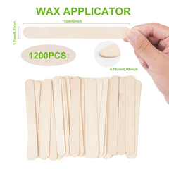 EWVVSS aplicadores de madera de tamaño grande para cera, ideales para áreas amplias.