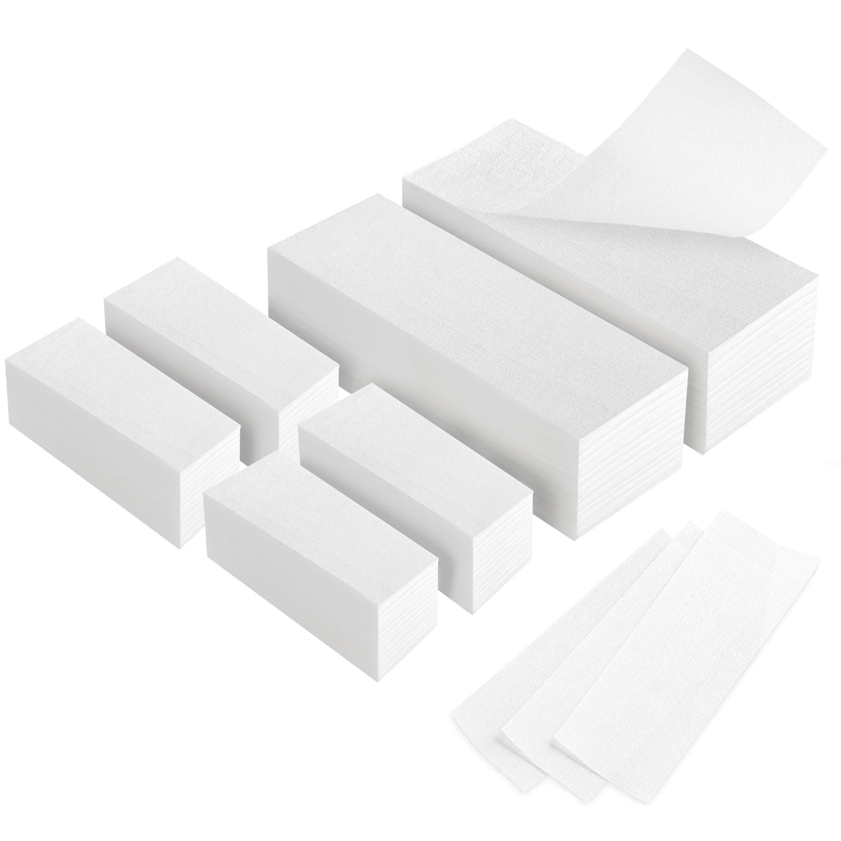 EWVVSS large non-woven wax strip for fast, clean body waxing.