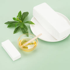 EWVVSS small non-woven wax strip for precise facial waxing.