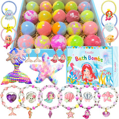 Excalla Bombes Bain Filles Surprise: chaque bain révèle un bijou amusant.