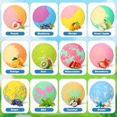 Excalla bulles bain couleurs vives et effet magique.