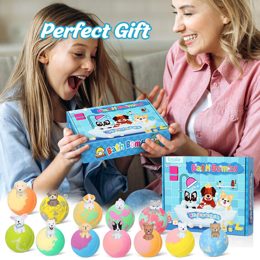 Excalla cadeau anniversaire bain enfant, moment de joie.