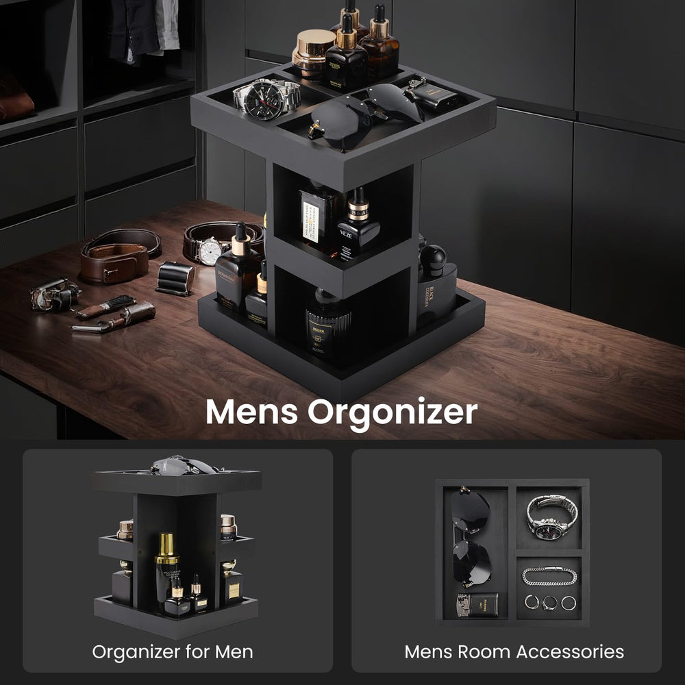 EXIN DECHEN organizador multicapa para perfumes con diseño práctico
