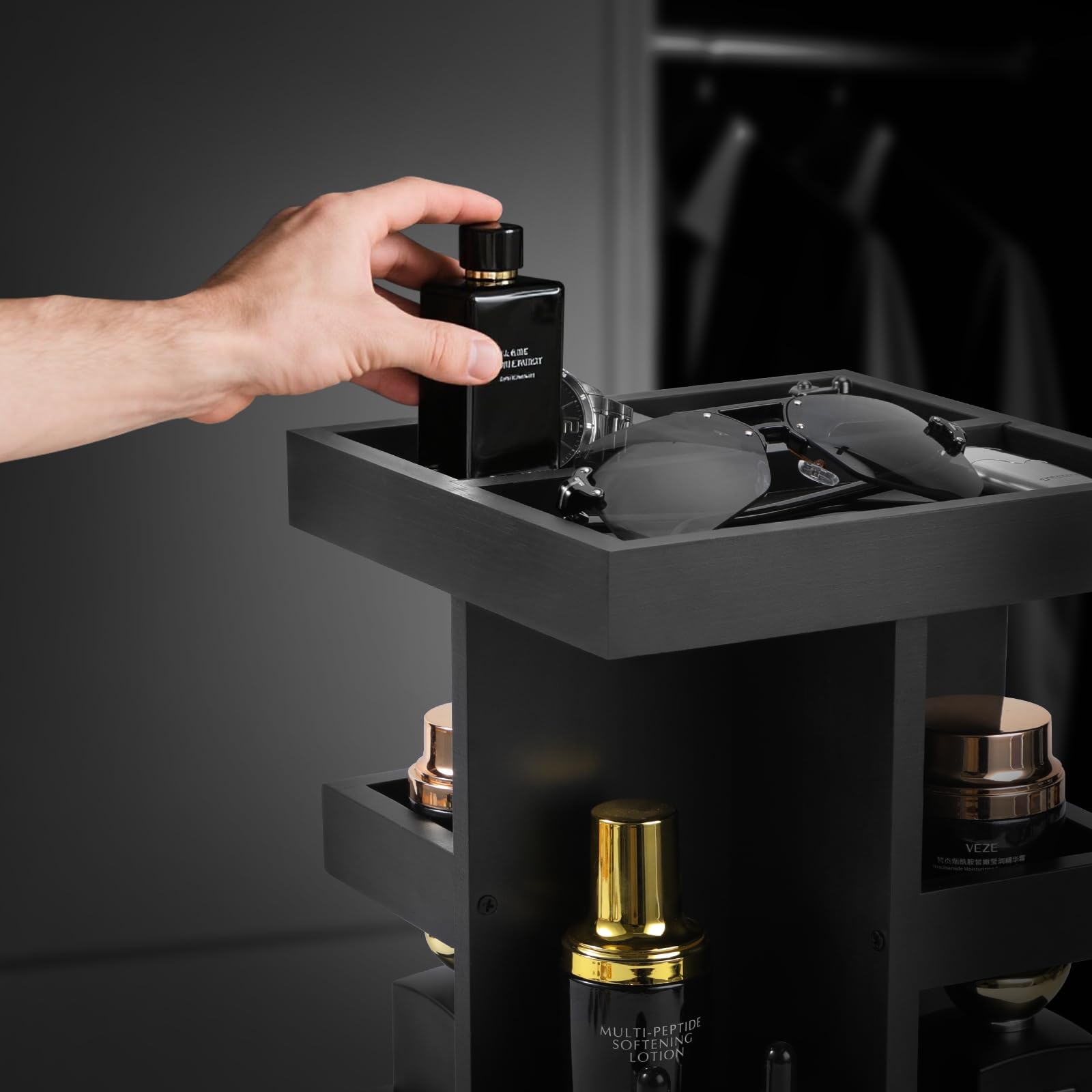 EXIN DECHEN regalo para hombres elegante organizador de perfumes