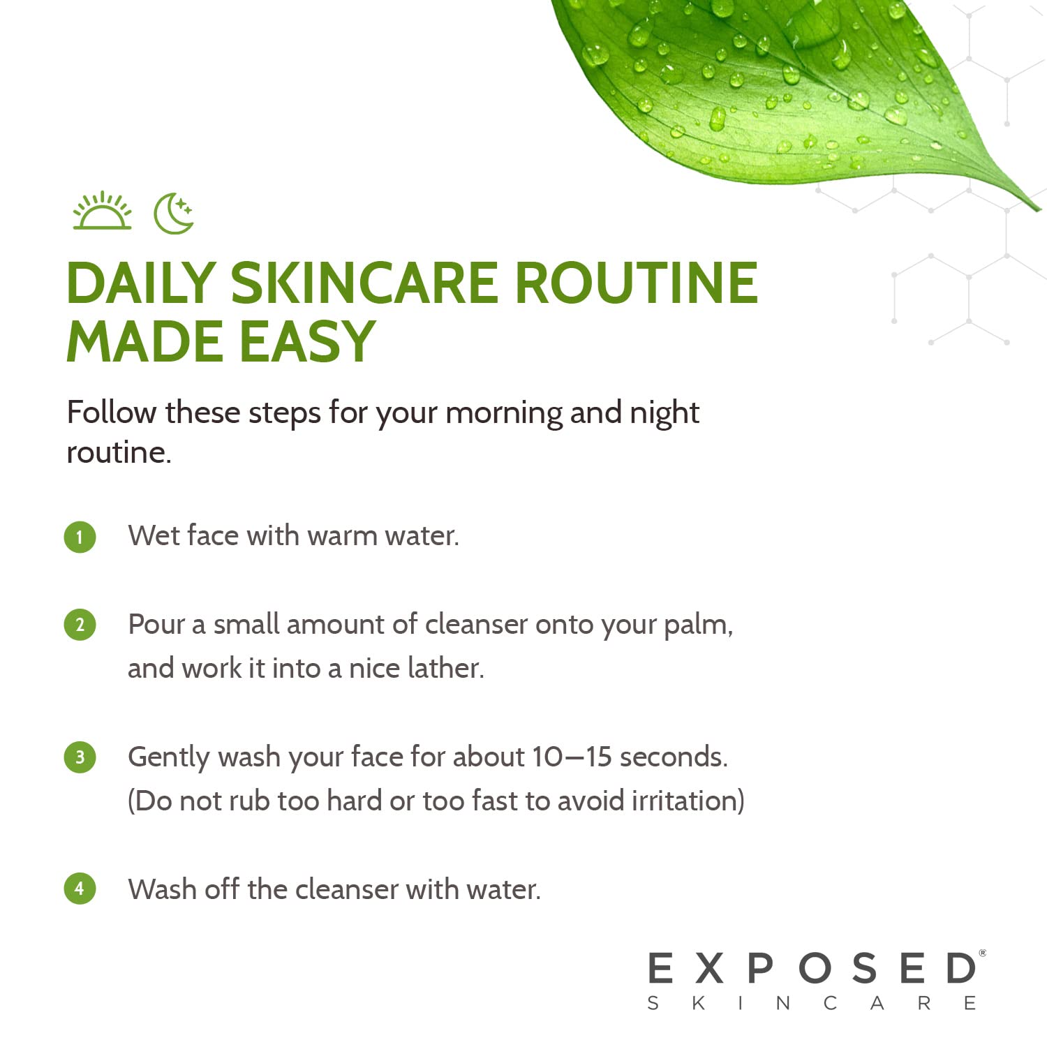 Exposed Skin Care: presentación elegante lista para usar o regalar.