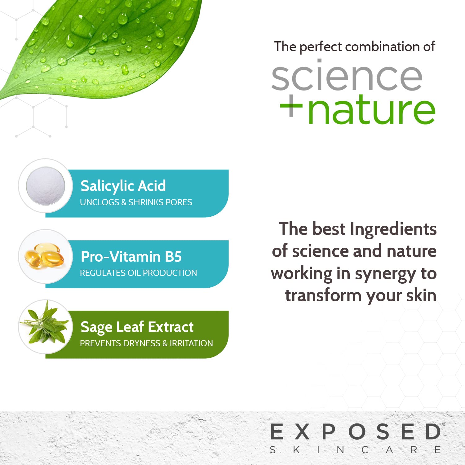 Exposed Skin Care: ideal para rutinas diarias de cuidado facial.