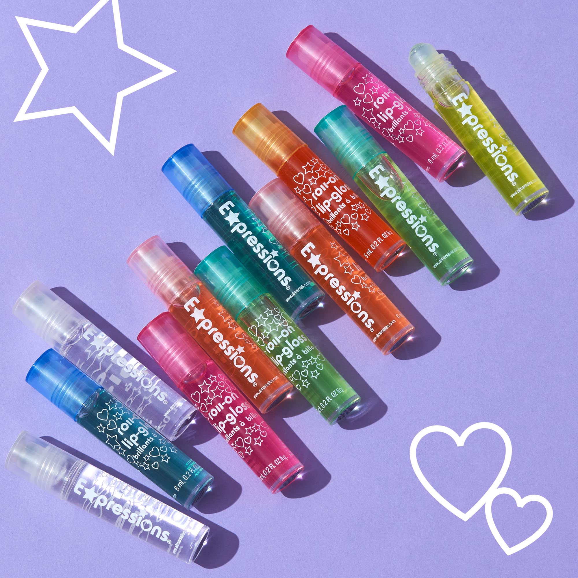Brillo labial sabor manzana verde Expressions girl, apto para piel sensible
