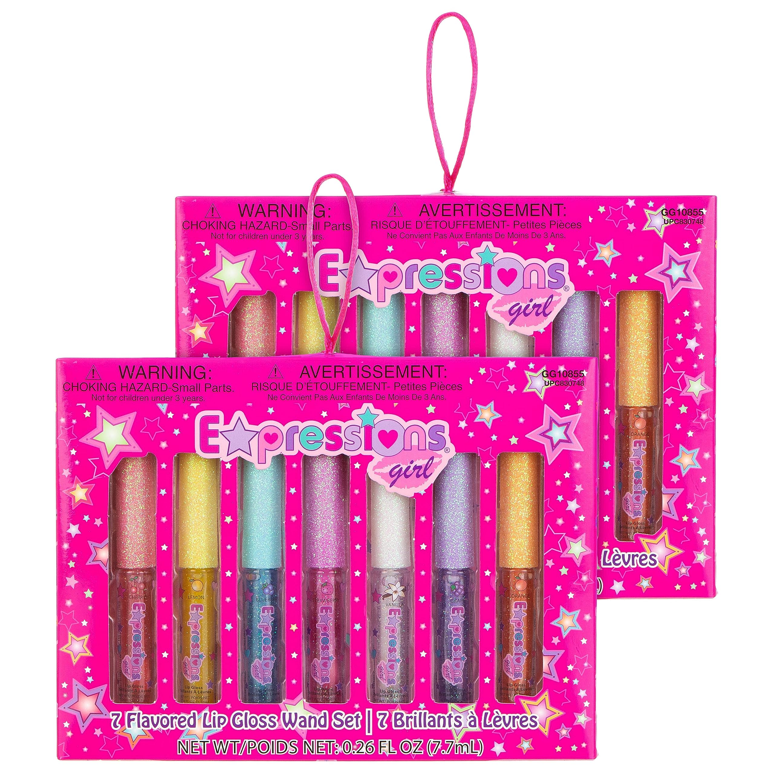 Brillo labial naranja Expressions Girl para un toque cálido y luminoso.