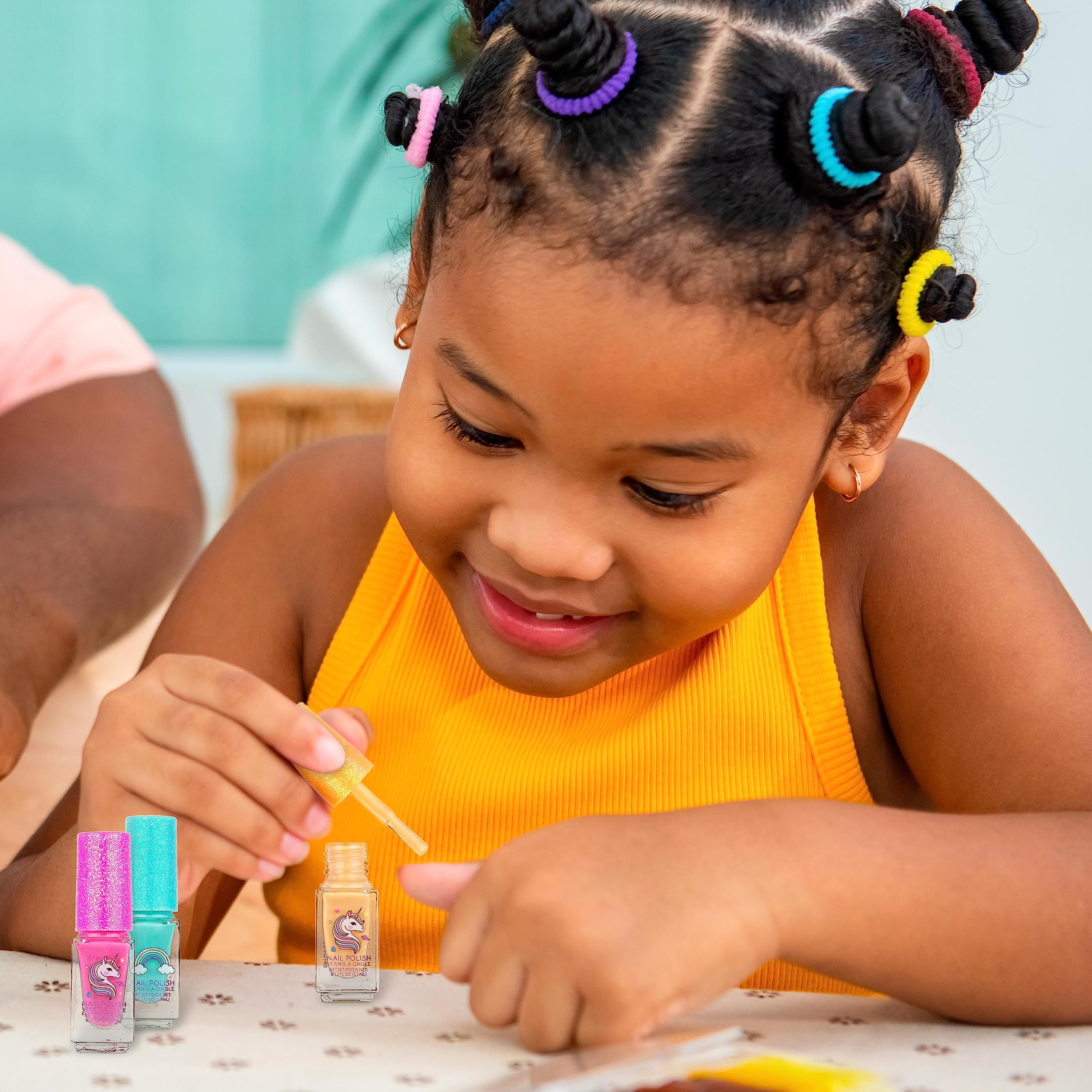 EXPRESSIONS regalo de uñas para niñas, perfecto para fiestas y cumpleaños.