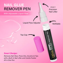EXSIVIA empujador-cuticulas integrado para preparar uñas