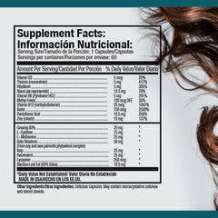 EXT Hair Therapy sello cruelty-free que acompaña la formulación.
