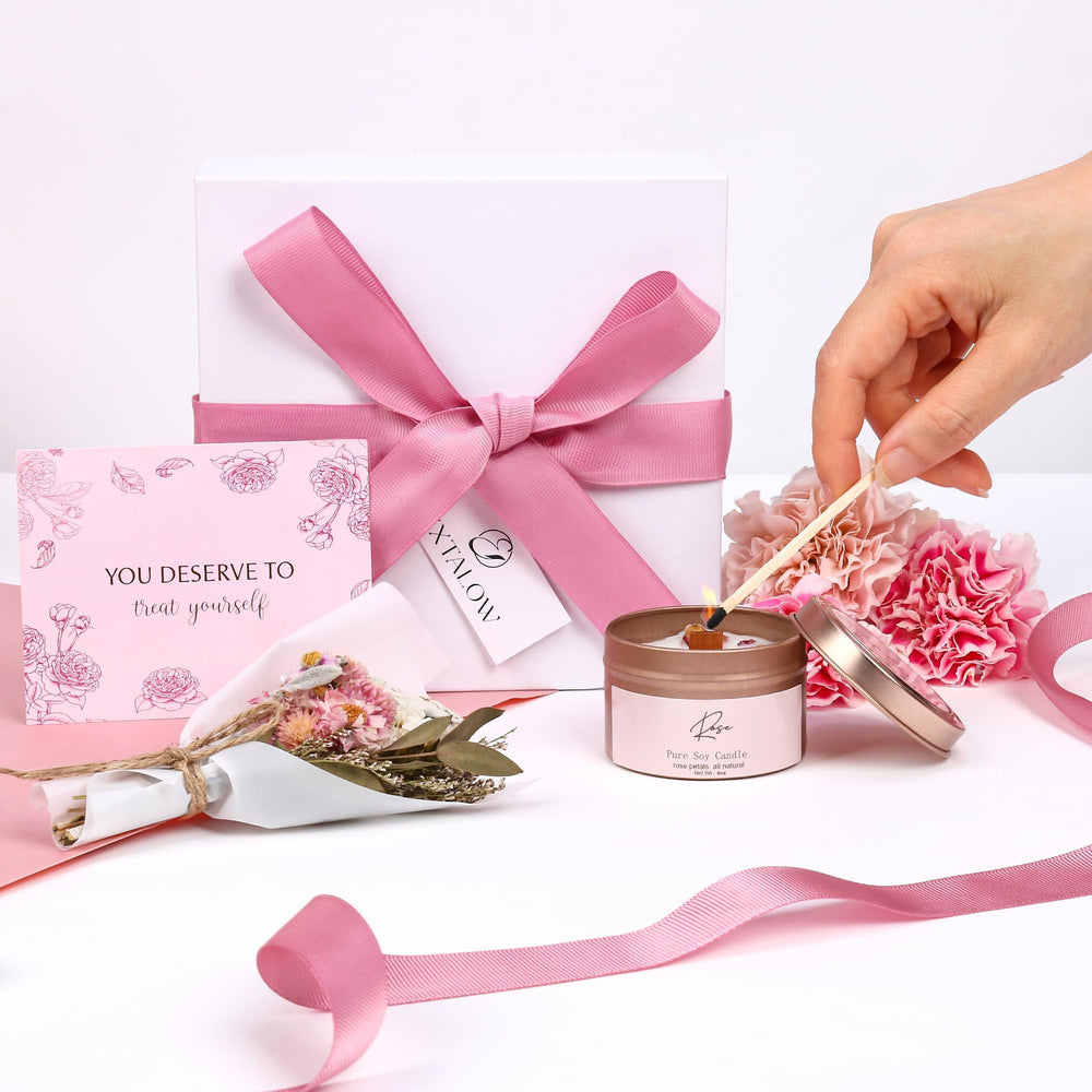 EXTALOW Coffret Cadeau avec Noeud, emballage élégant prêt à offrir.