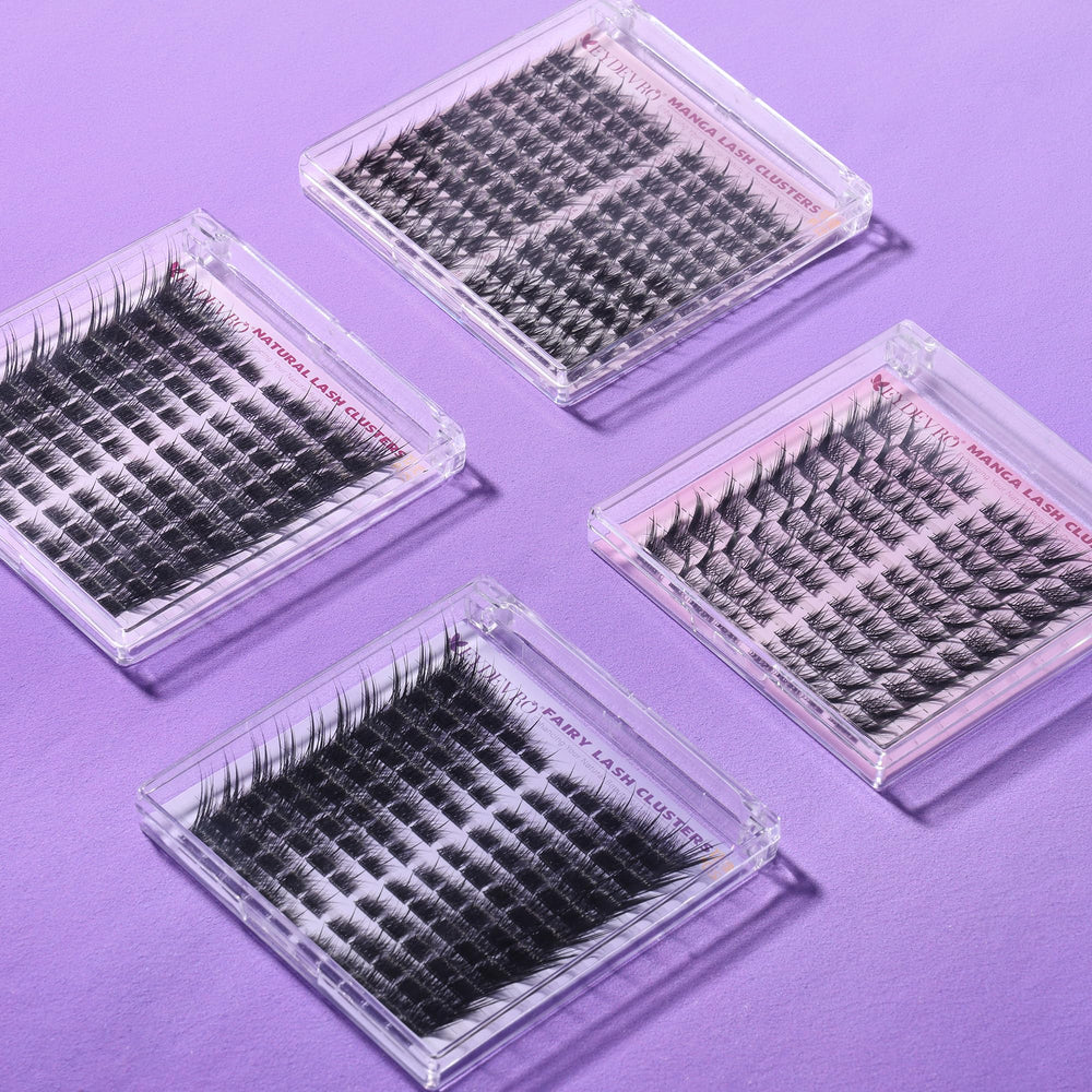EYDEVRO Fairy Lash Clusters kit de 120 unidades para varias combinaciones.