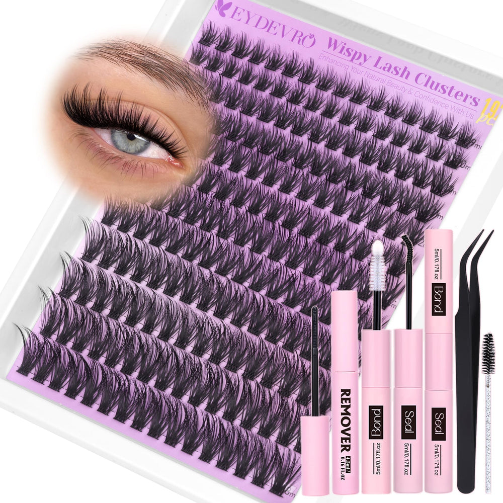 EYDEVRO kit pestanas naturales 9-18mm para look suave.