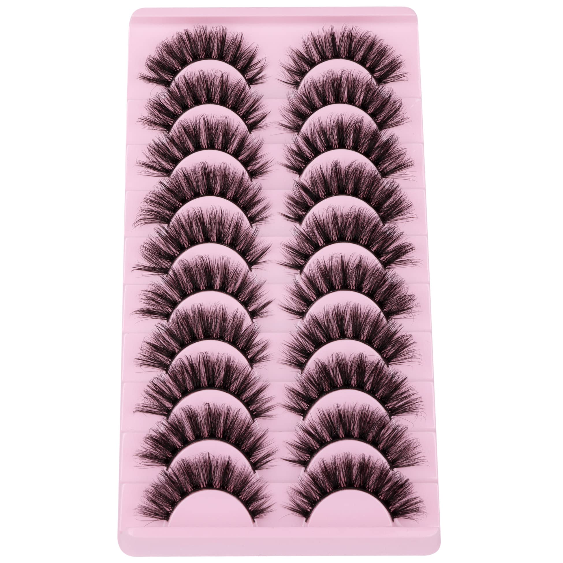 Empaque EYDEVRO con 10 pares para mayor versatilidad en looks.