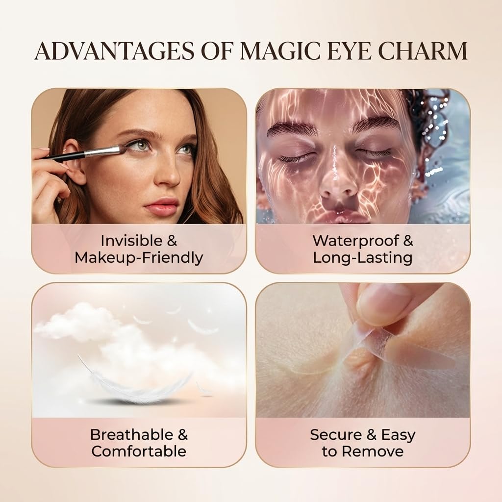 Eye Charm Magic Slim: comodidad durante horas gracias a su ligereza.