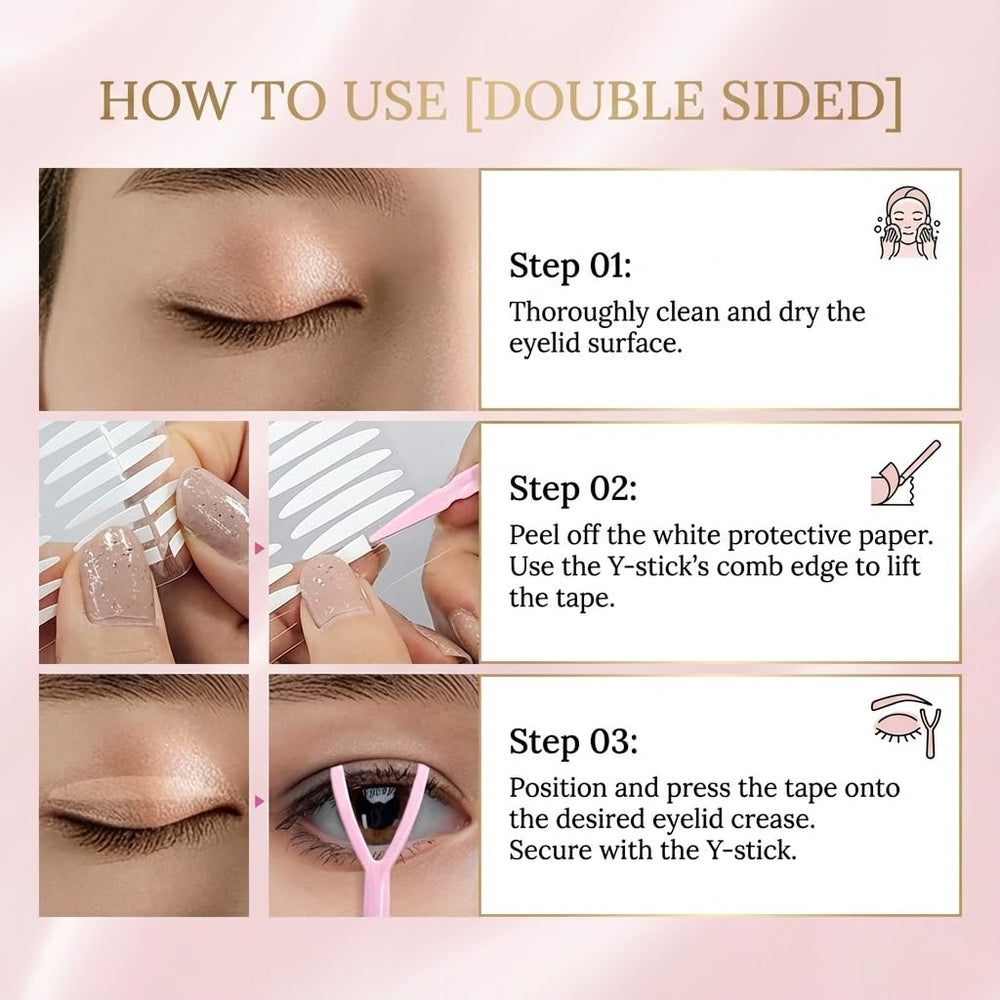 Eye Charm Magic Slim: apto para piel sensible con adhesivo suave.