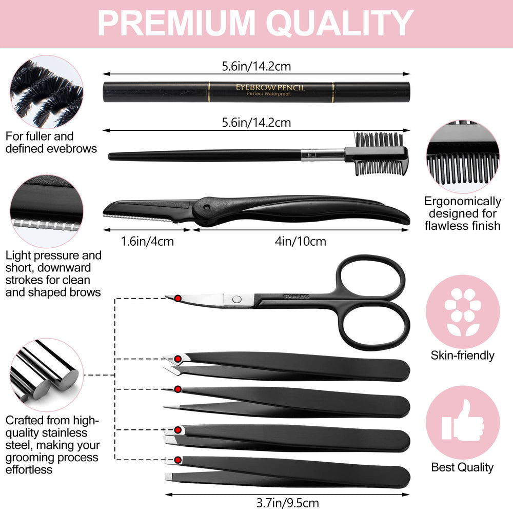 Eyebrow Kit Studio cepillo-peine cejas para peinar y distribuir el vello
