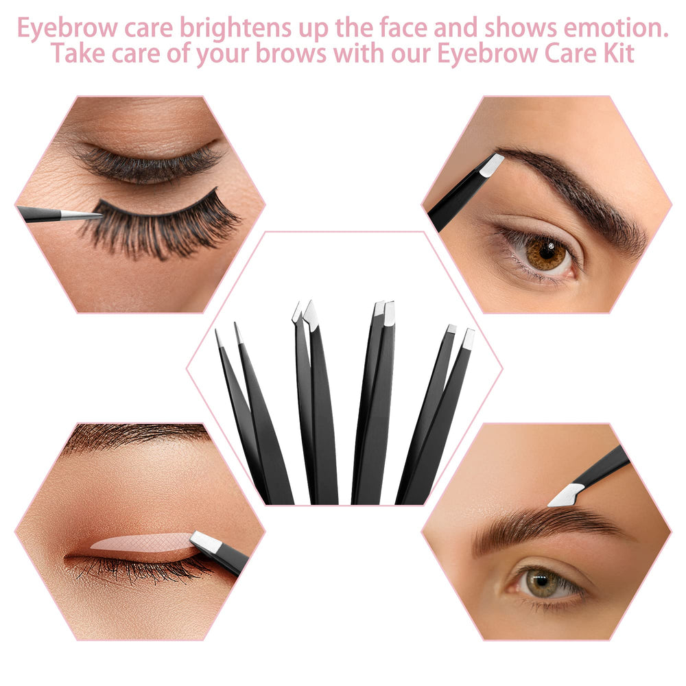 Eyebrow Kit Studio estuche acolchado para guardar y viajar con todo