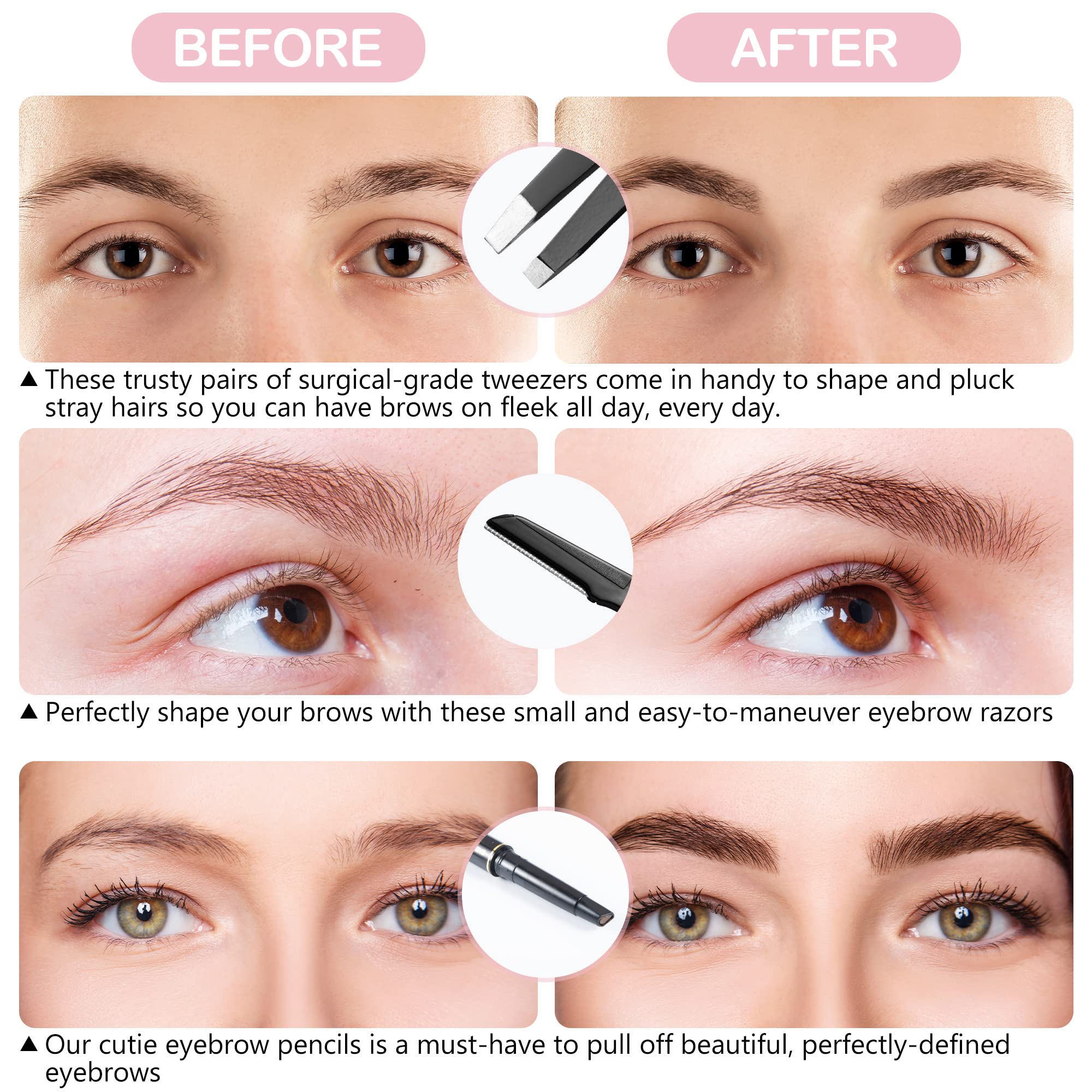 Eyebrow Kit Studio lápiz cejas para definición natural y sombreado suave