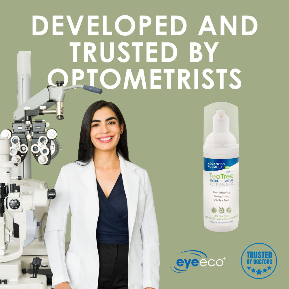 EyeEco espuma limpiadora para ojos y rostro, uso diario
