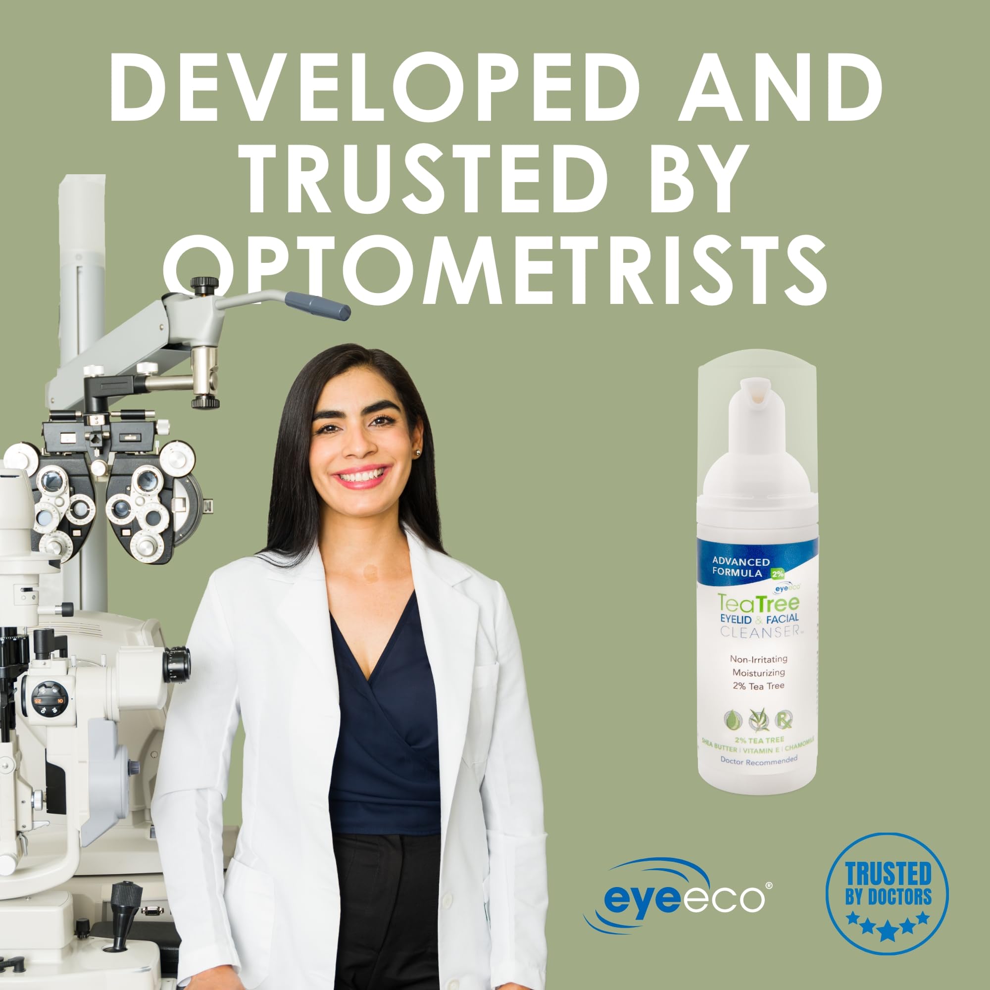 EYEECO desmaquillante para párpados facilita la retirada de maquillaje.
