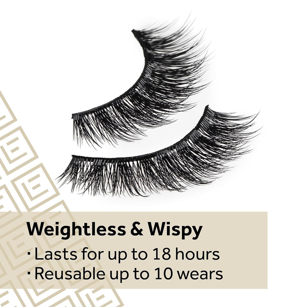 Pestañas reutilizables hasta 10 usos para looks versátiles
