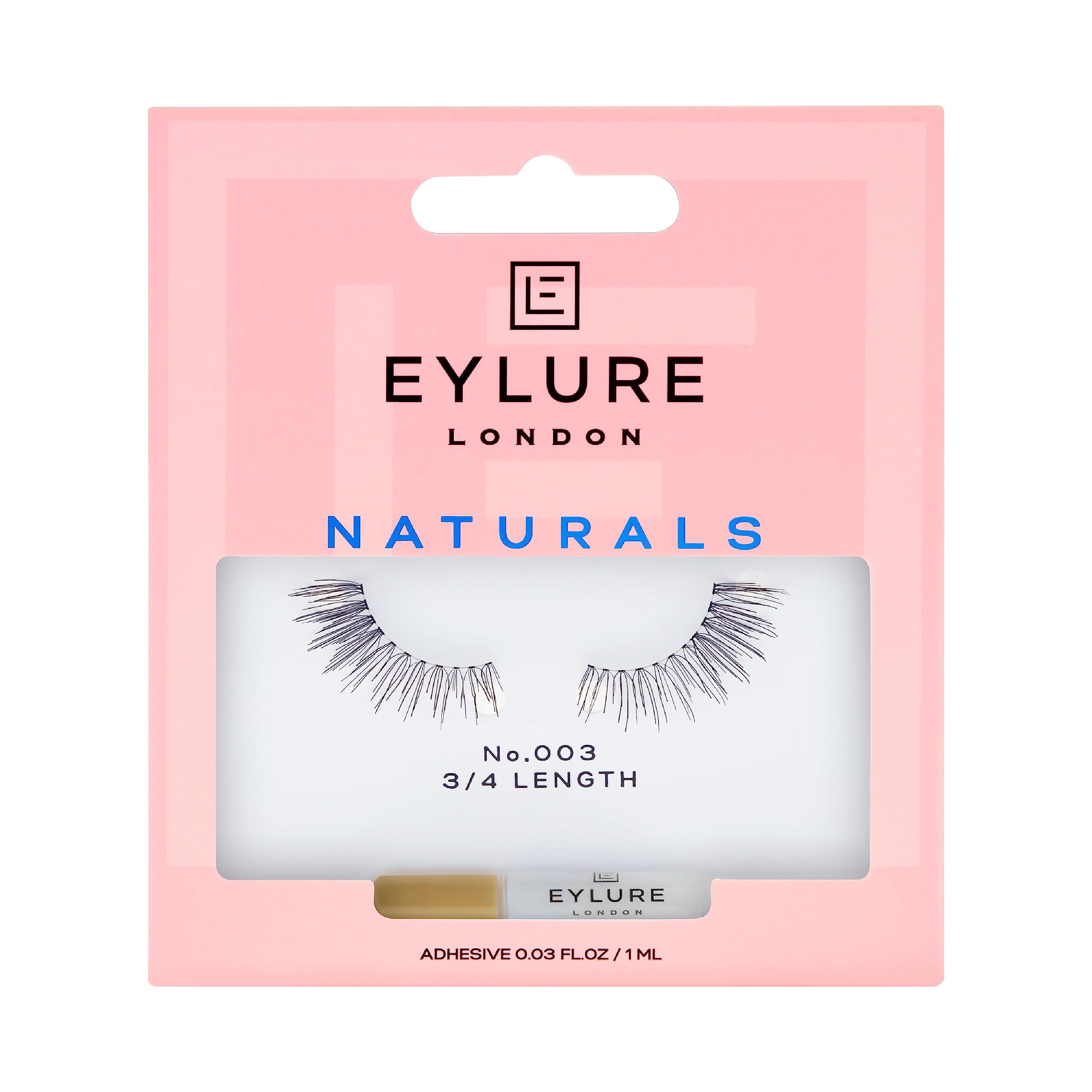Pestañas Eylure Naturals Accent No. 003, para un look natural y cómodo.
