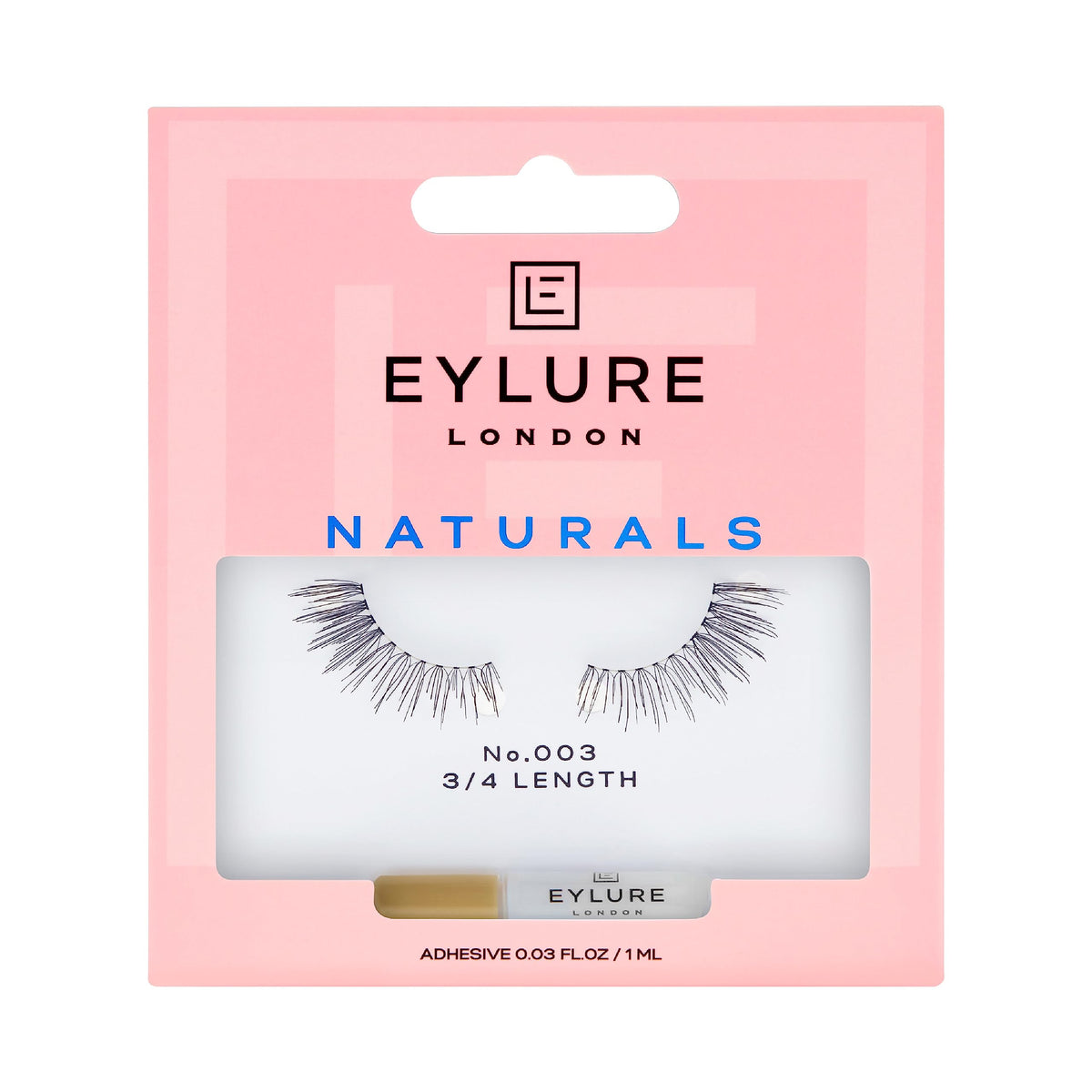 Pestañas Eylure Naturals Accent No. 003, para un look natural y cómodo.