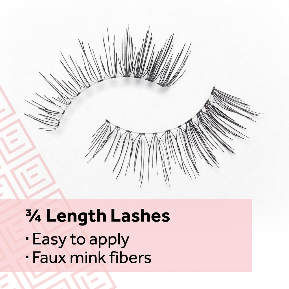 Eylure Naturals Accent No. 003, reutilizables hasta cinco veces para mayor valor.