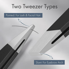 EZ2LIVE pinzas cejas punta apuntada para eliminar pelos finos con control.