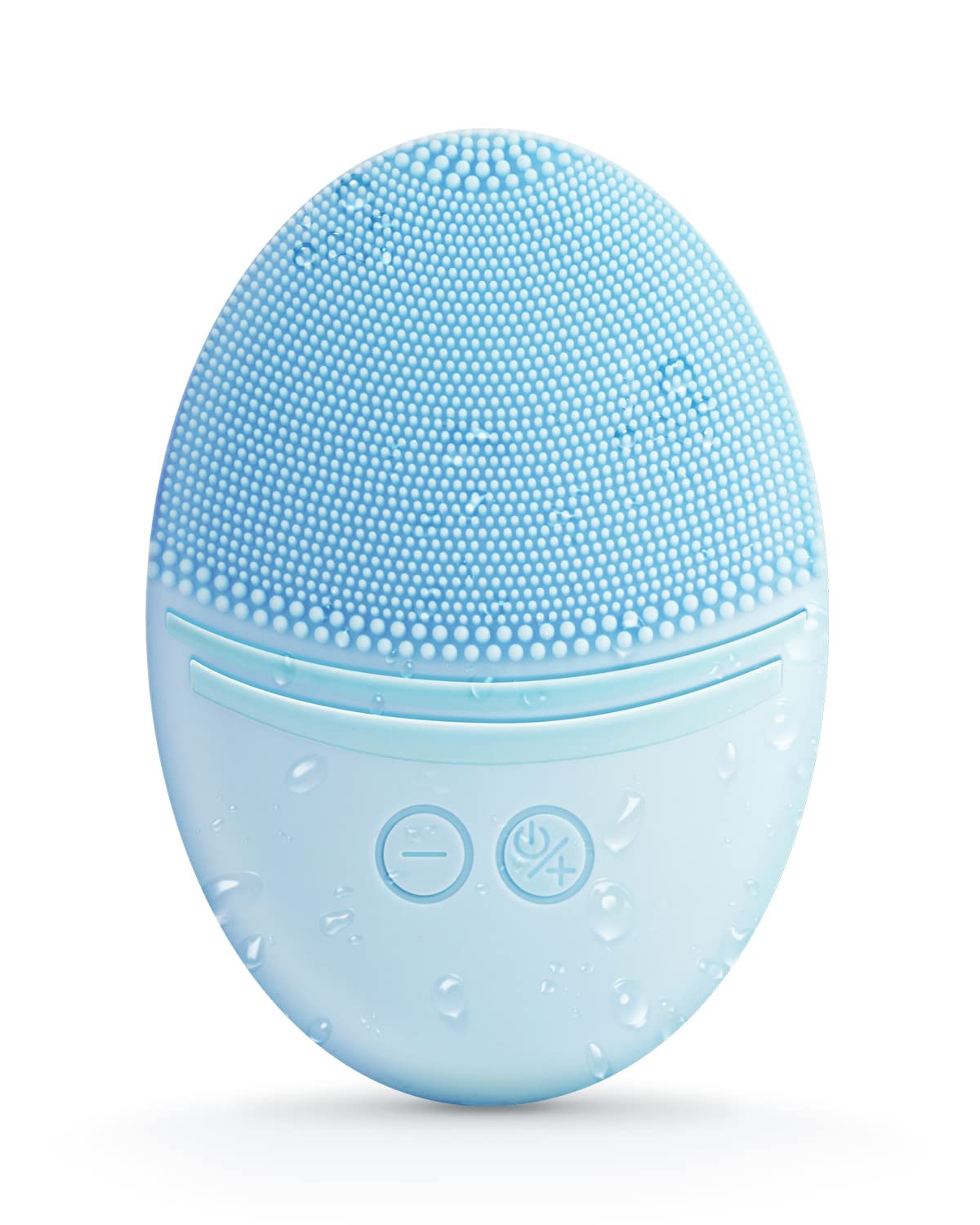 EZBASICS cepillo limpiador facial de silicona ultra higiénico para piel suave