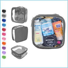 EzPacking bolsa transparente TSA 3-1-1 interior para organización de accesorios.